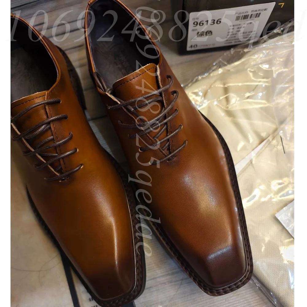 Formal Men Daily Wear Footwear - Scarpe Oxford da uomo in pelle