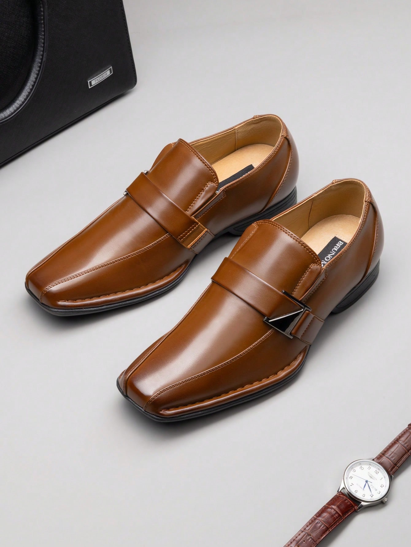 Formal Men Daily Wear Footwear - Mocassini eleganti in pelle con fodera,