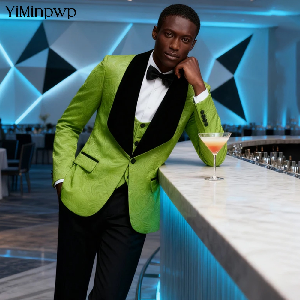 YiMinpwp Abito da uomo jacquar - Men Formal Wear Modern recensione e prezzo