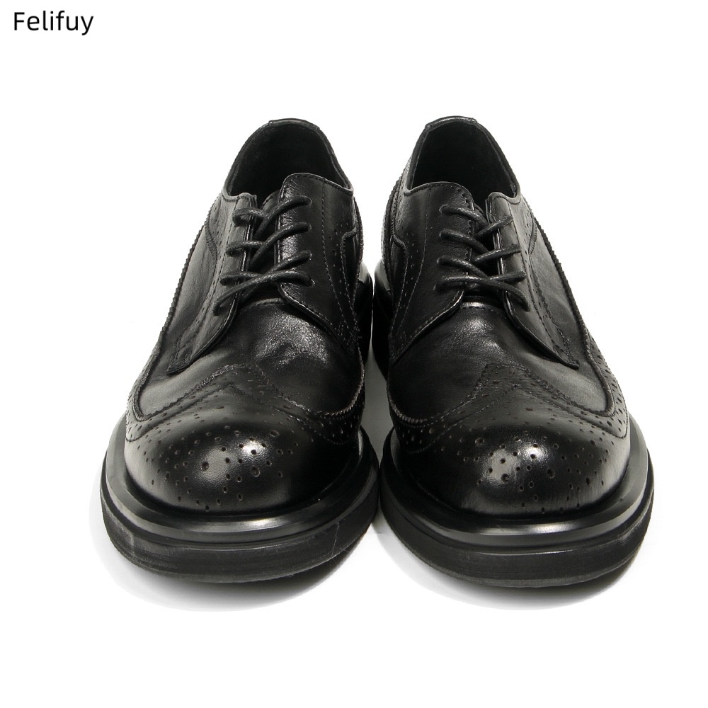 Scarpe Derby nere vintage in p - Men Formal Wear All Black recensione e prezzo