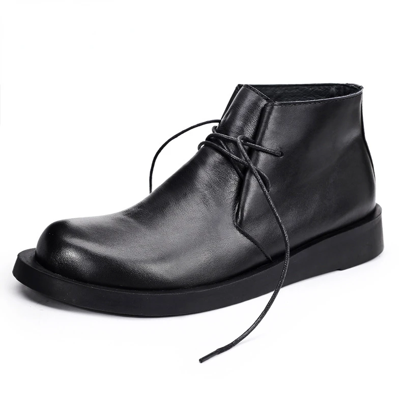 Stivali Oxford in pelle scamos - Men Formal Wear With Boots recensione e prezzo