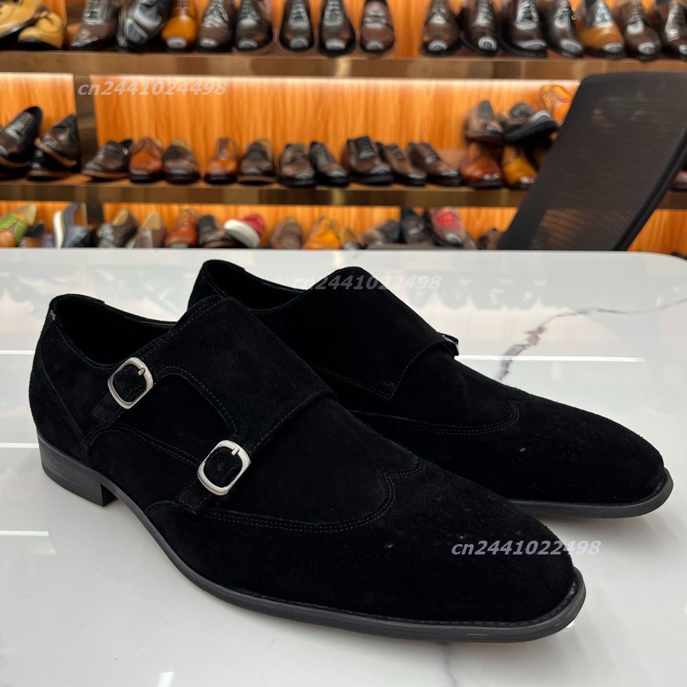 Mocassini da uomo con doppia f - Formal Men Daily Wear Footwear recensione e prezzo